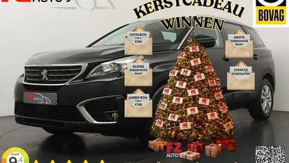 Zwart Gebruikt 2019 Peugeot 5008 MPV | € 14.445 (Eerlijke prijs)