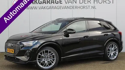 Zwart Gebruikt 2022 Audi Q4 e-tron S-Line SUV | € 43.950 (Eerlijke prijs)