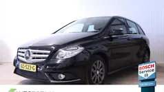 Zwart, metallic lak Gebruikt 2014 Mercedes B180 Prestige MPV | € 14.250 (Eerlijke prijs)