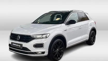 Zilver Gebruikt 2021 VW T-Roc R-line SUV | € 30.450 (Eerlijke prijs)