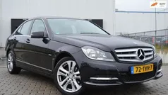 Zwart Gebruikt 2012 Mercedes C180 Avantgarde Sedan | € 11.995 (Eerlijke prijs)