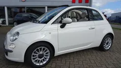Wit Gebruikt 2013 Fiat 500C Lounge Cabriolet | € 6.900 (Eerlijke prijs)