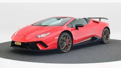 Rood Gebruikt 2018 Lamborghini Huracán Cabriolet | € 369.850 (Eerlijke prijs)