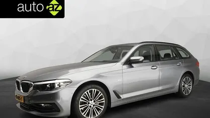 Occasion BMW 520 Sport Line 184 PK (135 kW) 2018 Blauw Stationwagen