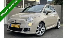 Bruin Gebruikt 2015 Fiat 500S Sport Hatchback | € 8.995 (Eerlijke prijs)