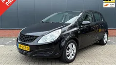 Zwart Gebruikt 2008 Opel Corsa Enjoy Hatchback | € 1.995 (Eerlijke prijs)