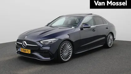 Occasion Mercedes C180 AMG line 170 PK (125 kW) 2023 Blauw Sedan