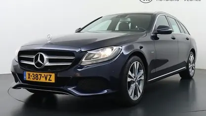 Blauw Gebruikt 2017 Mercedes C350 Stationwagen | € 20.995 (Eerlijke prijs)