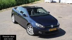 Blauw, metallic lak Gebruikt 2012 VW Golf Cabriolet Cabriolet | € 7.450 (Eerlijke prijs)
