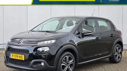 Zwart Occasion 2022 Citroën C3 Feel Hatchback | € 10.995 (Super prijs)
