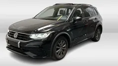 Zwart Gebruikt 2021 VW Tiguan R-line SUV | € 33.950 (Eerlijke prijs)