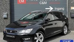 Zwart Gebruikt 2016 Seat Leon ST FR Stationwagen | € 11.990 (Goede deal)