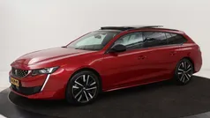 Rood, metallic lak Gebruikt 2021 Peugeot 508 Stationwagen | € 19.900 (Goede deal)