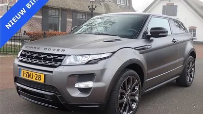 Occasion Land Rover Range Rover evoque Dynamic 241 PK (177 kW) 2012 Zwart Coupé