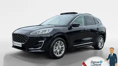 Zwart Gebruikt 2021 Ford Kuga Vignale SUV | € 27.740 (Eerlijke prijs)