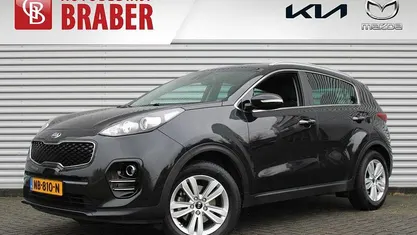 Zwart Gebruikt 2017 Kia Sportage First Edition SUV | € 17.495 (Eerlijke prijs)