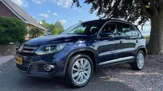 Blauw, metallic lak Gebruikt 2014 VW Tiguan Cup SUV | € 16.350 (Eerlijke prijs)