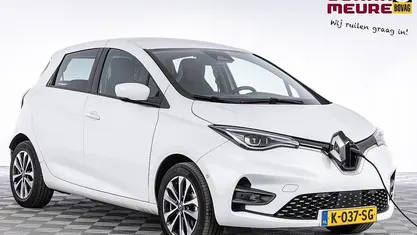 Wit Gebruikt 2021 Renault Zoe Intens Hatchback | € 13.990 (Super prijs)