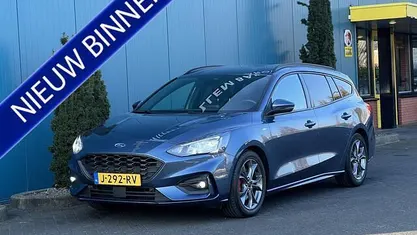 Blauw Occasion 2020 Ford Focus ST-Line X Stationwagen | € 17.950 (Super prijs)
