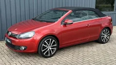 Rood Gebruikt 2012 VW Golf VII Sportline Cabriolet | € 10.495 (Eerlijke prijs)