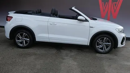 Wit Gebruikt 2022 VW T-Roc Cabriolet R-line Cabriolet | € 28.990 (Goede deal)
