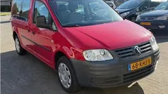 Rood Gebruikt 2009 VW Caddy Maxi Trendline MPV | € 4.950 (Goede deal)
