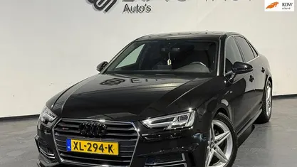 Occasion Audi A4 S-Line 150 PK (110 kW) 2019 Zwart Sedan
