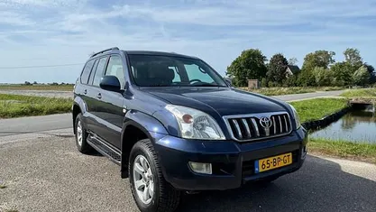 Occasion Toyota Land Cruiser 163 PK (119 kW) 2004 Blauw (metallic) SUV