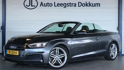 Occasion Audi A5 Cabriolet S-Line 189 PK (139 kW) 2018 Grijs Cabriolet