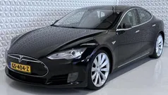 Zwart Gebruikt 2015 Tesla Model S Performance Sedan | € 29.999