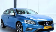 Blauw, metallic lak Gebruikt 2014 Volvo V60 R-Design Stationwagen | € 14.950 (Eerlijke prijs)