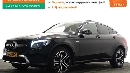 Zwart metallic Gebruikt 2018 Mercedes GLC250 Premium Plus Coupé | € 29.900 (Super prijs)
