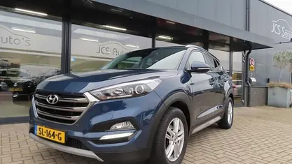 Blauw Gebruikt 2018 Hyundai Tucson GO! SUV | € 13.950 (Eerlijke prijs)