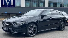 Zwart Gebruikt 2022 Mercedes CLA250 Shooting Brake AMG line Stationwagen | € 33.899 (Eerlijke prijs)