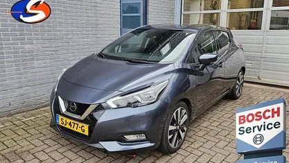 Occasion Nissan Micra Tekna 90 PK (66 kW) 2018 Grijs Hatchback