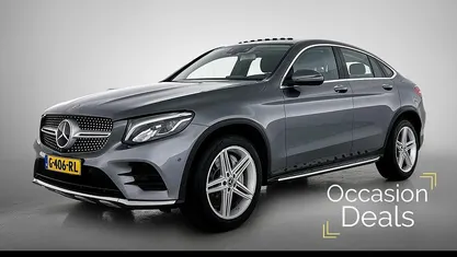 Grijs Gebruikt 2018 Mercedes GLC250 AMG line Coupé | € 38.900 (Eerlijke prijs)