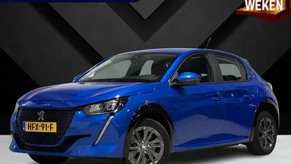Blauw Gebruikt 2021 Peugeot e-208 Active Hatchback | € 16.775 (Goede deal)