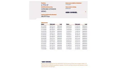 Gebruikt 2010 Citroën Nemo MPV | € 2.500 (Eerlijke prijs)