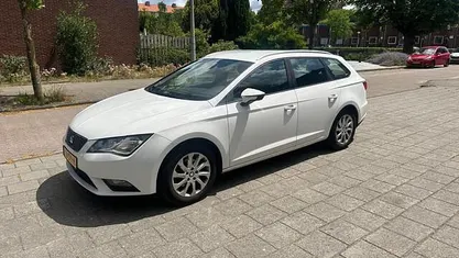 Wit Gebruikt 2015 Seat Leon Business Stationwagen | € 4.450 (Super prijs)