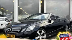Zwart Gebruikt 2013 Mercedes E250 Elegance Cabriolet | € 17.400 (Super prijs)