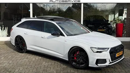 Occasion Audi A6 Competition 252 PK (185 kW) 2020 Wit Stationwagen