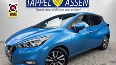 Blauw, metallic lak Gebruikt 2018 Nissan Micra N-Connecta Hatchback | € 11.450 (Eerlijke prijs)