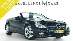 Zwart, metallic lak Gebruikt 2008 Mercedes SL350 Cabriolet | € 30.950