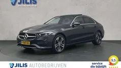 Grijs Gebruikt 2022 Mercedes C300e AMG line Sedan | € 38.950 (Super prijs)