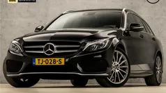 Zwart Gebruikt 2015 Mercedes C400 AMG Stationwagen | € 25.945 (Eerlijke prijs)