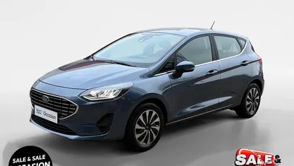 Occasion Ford Fiesta Titanium 125 PK (91 kW) 2023 Blauw Hatchback