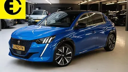 Blauw Occasion 2020 Peugeot e-208 GTi Hatchback | € 12.450 (Eerlijke prijs)