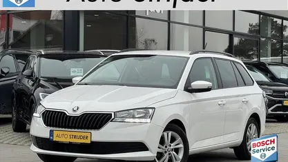 Wit Occasion 2024 Skoda Fabia Ambition Stationwagen | € 16.445 (Super prijs)