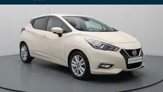 Wit, metallic lak Gebruikt 2020 Nissan Micra N-Connecta Hatchback | € 17.990 (Eerlijke prijs)