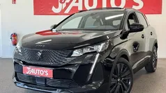 Zwart Gebruikt 2021 Peugeot 3008 GT-line SUV | € 25.450 (Eerlijke prijs)